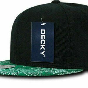 DECKY MENS CASUAL HAT PAISLEY BANDANA HATS BASEBAL